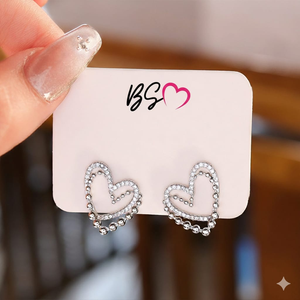 GoldenHeart ZJE-164 Double Earrings