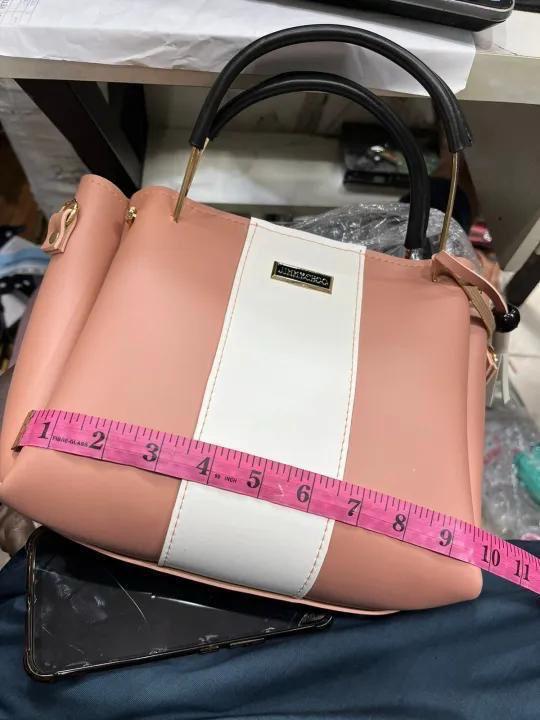 5-Piece Jimmy Choo Bag Combo | Main Bag, Sling, Pouch, Envelope Sling & Card Holder | Black