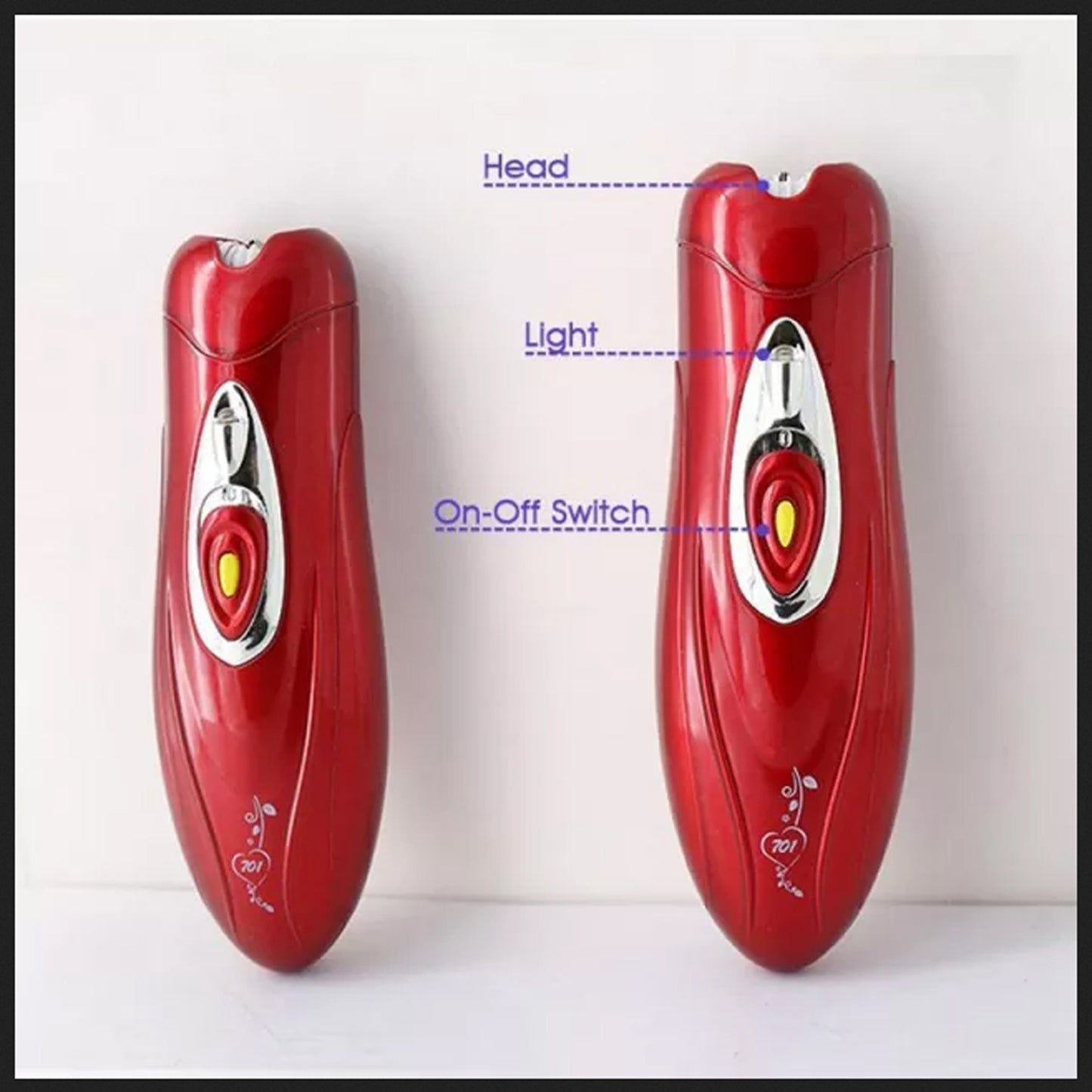 Kemei KM-3068 3-in-1 Rechargeable Epilator & Shaver Set