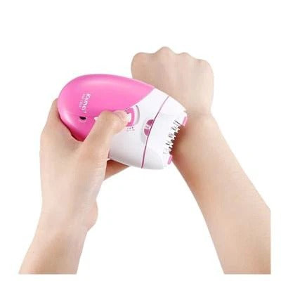 Kemei KM-189A USB Rechargeable Epilator for Women