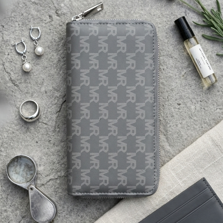 Stylish Zip Around Wallet for Women