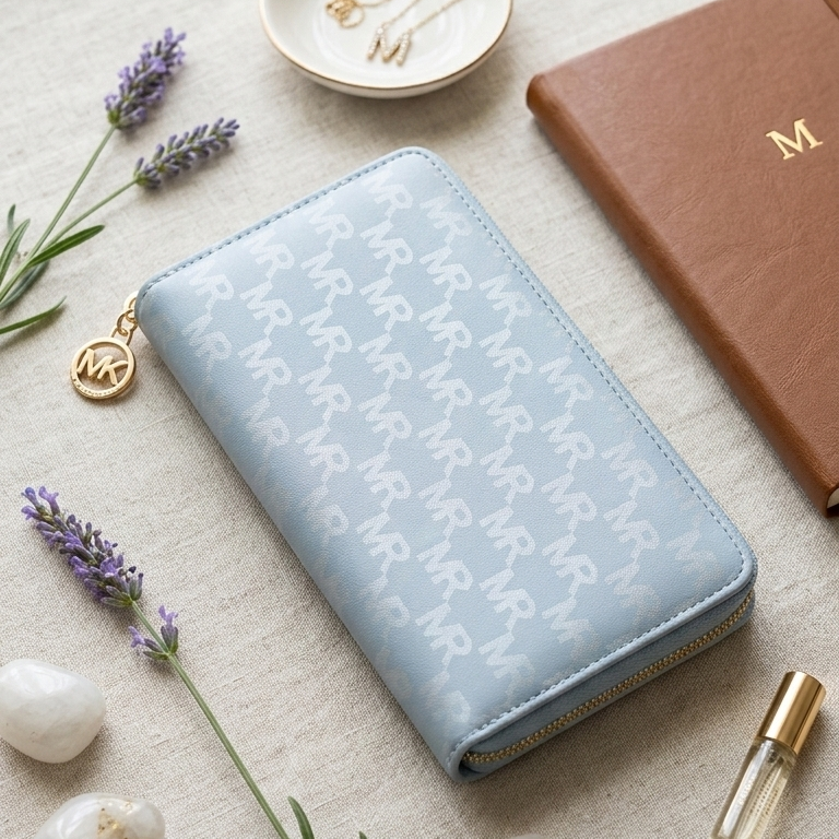 Stylish Zip Around Wallet for Women