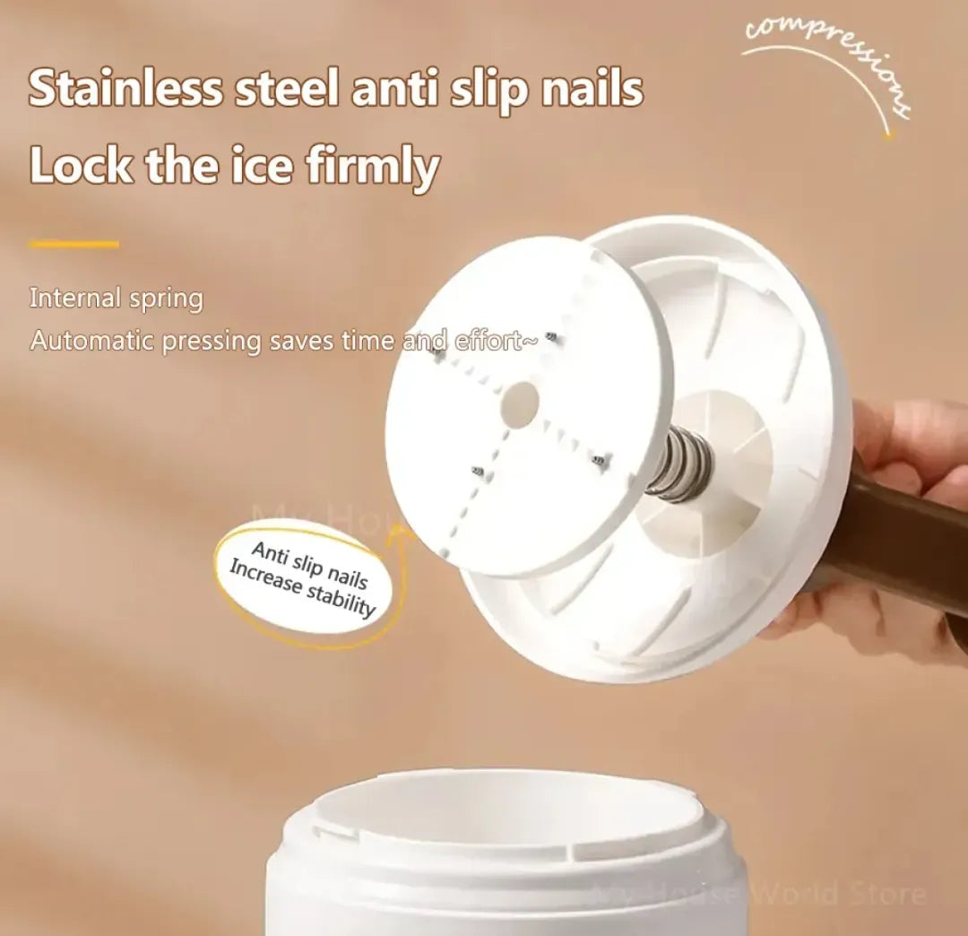 Manual Ice Shaver & Gola Ganda Maker