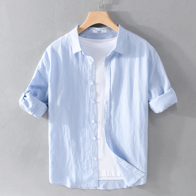 Albie-Designer Ultimate Comfort Linen Shirt