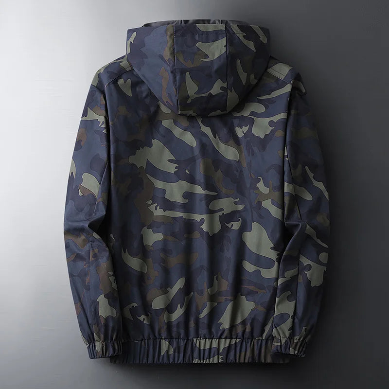 Jesse-Camouflage Casual Military Windbreaker Jacket