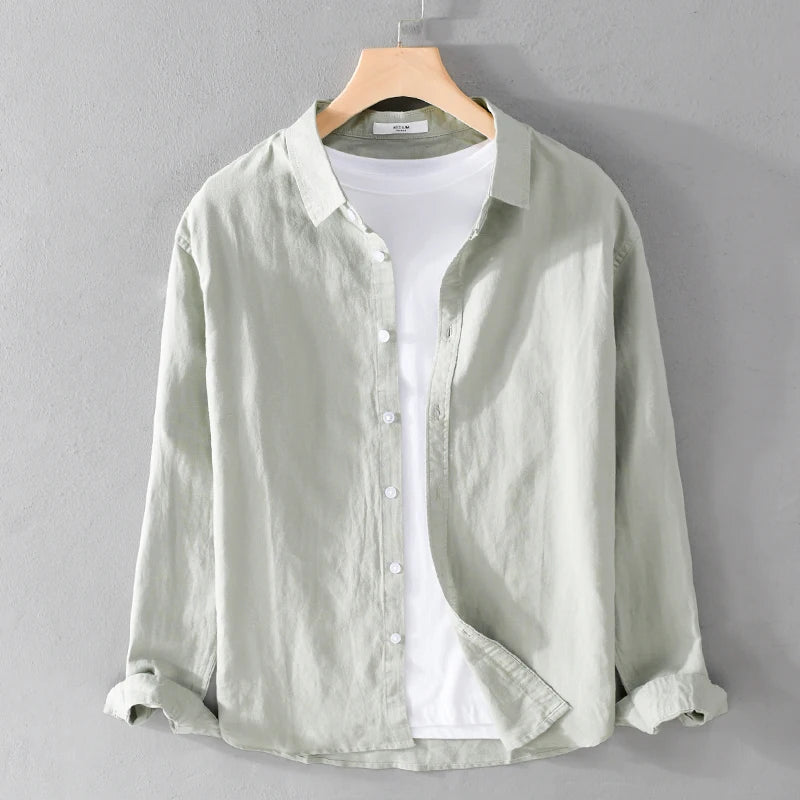 Albie-Designer Ultimate Comfort Linen Shirt