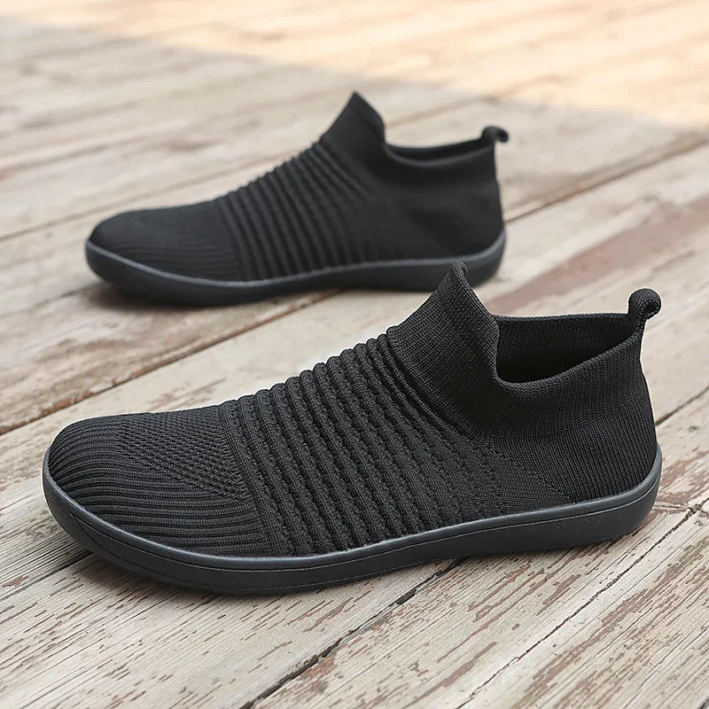 Elijah-Unisex Wide-Toe Breathable Mesh Shoes