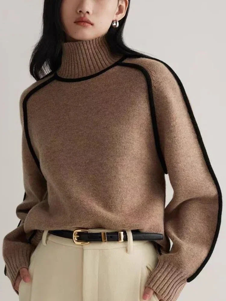 Women's Korean Style Turtleneck Sweater