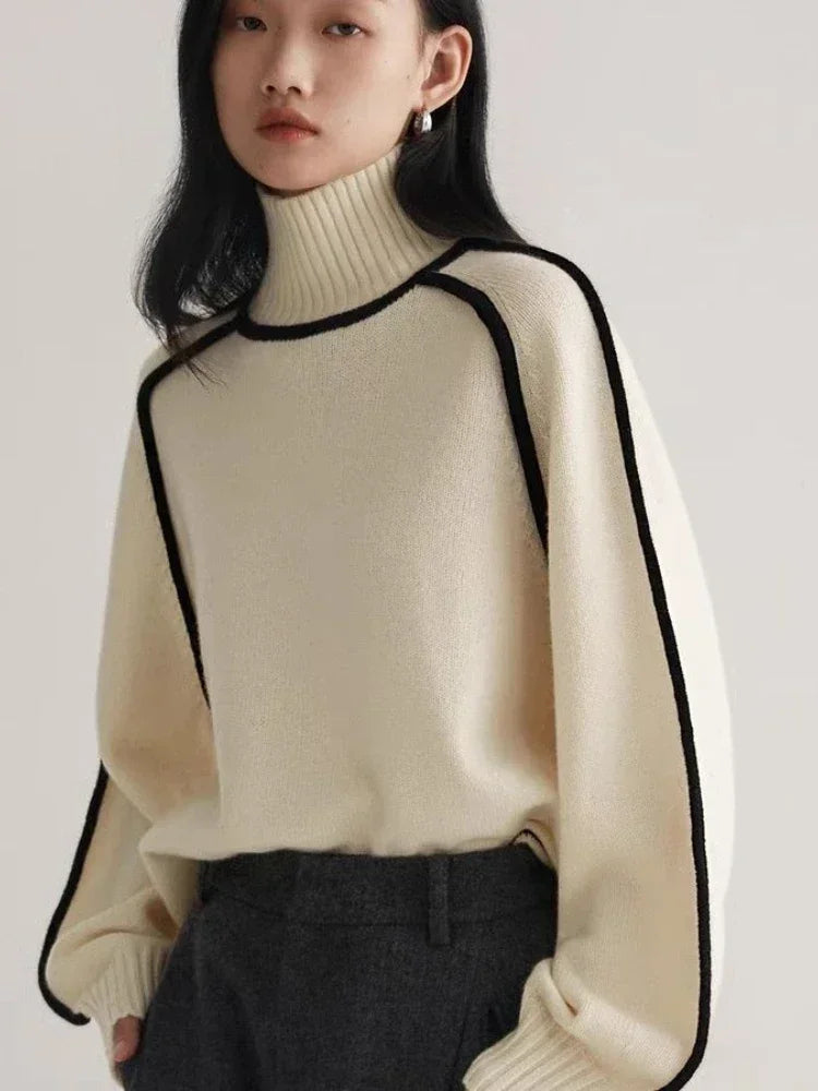 Women's Korean Style Turtleneck Sweater