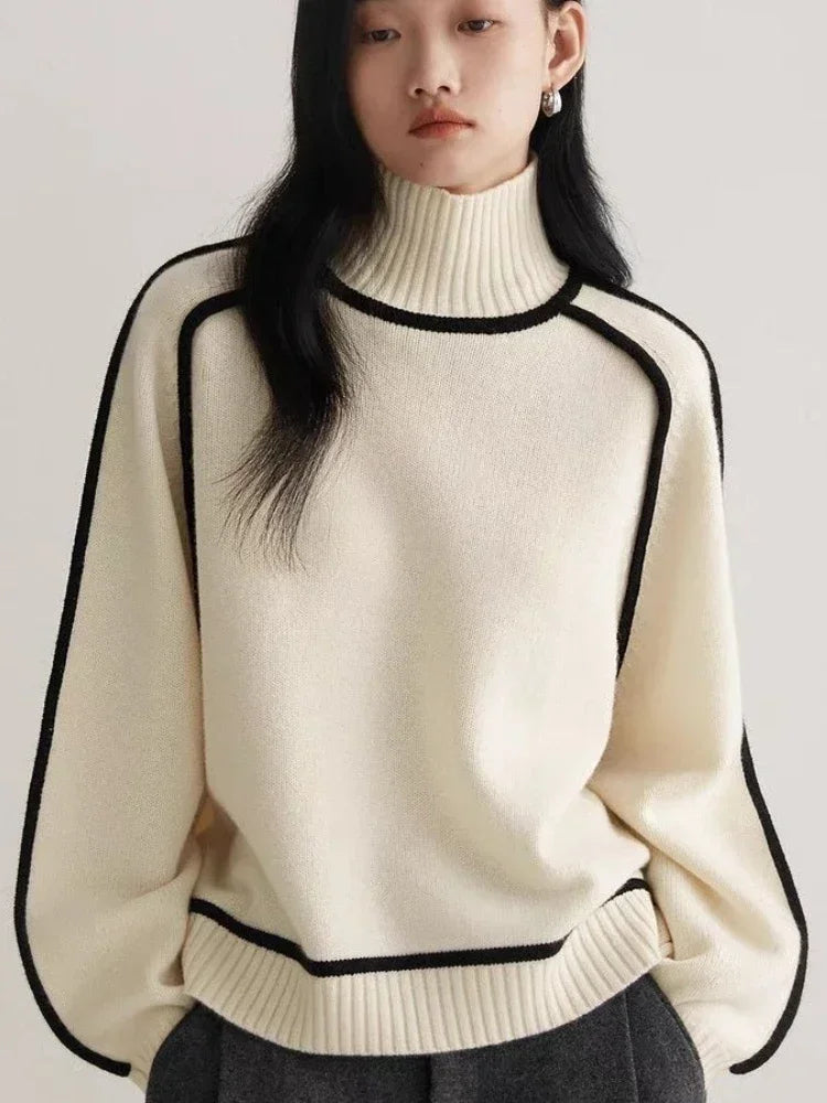 Women's Korean Style Turtleneck Sweater