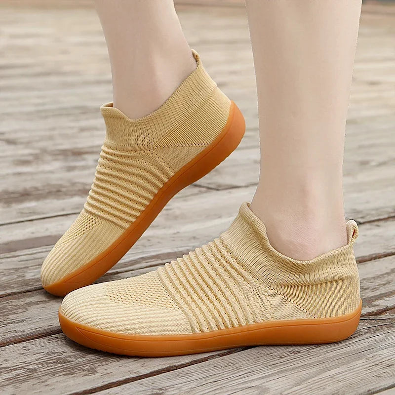 Elijah-Unisex Wide-Toe Breathable Mesh Shoes