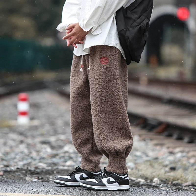 Luca-Jett Fleece Harem Jogger Pants