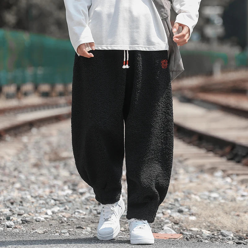 Luca-Jett Fleece Harem Jogger Pants