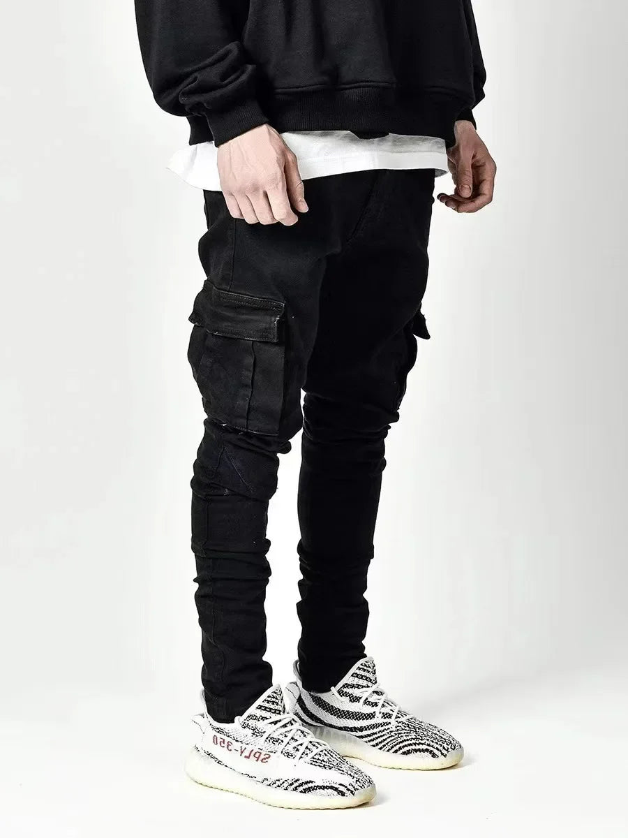 Leo-Slim Fit Multi Pocket Joggers