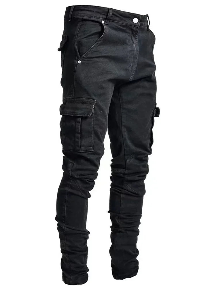 Leo-Slim Fit Multi Pocket Joggers