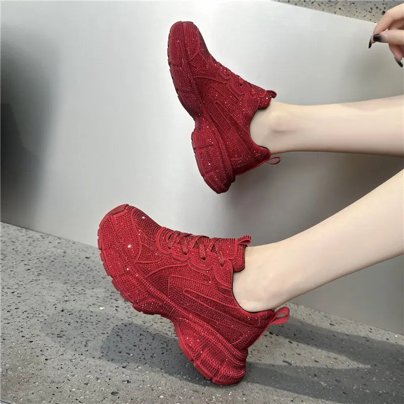 Evie-Fashion Platform Sport Shoes