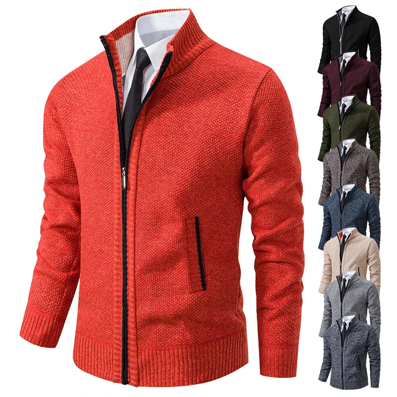 Jasper-Fashion Knitted Cardigan Sweater-Warm & Comfortable Coat