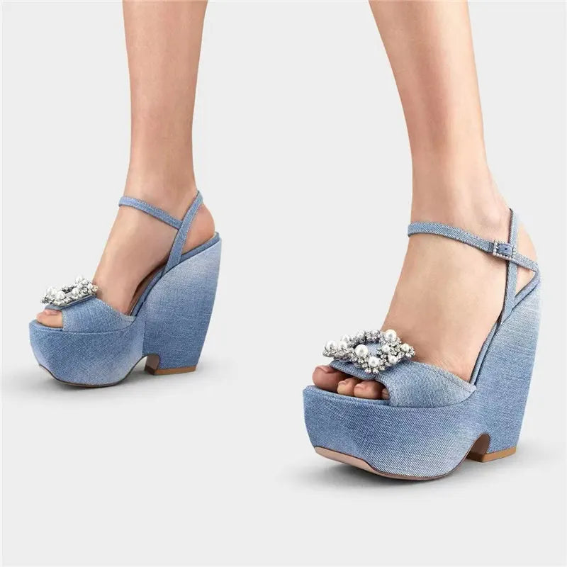 Elsie-Ultra High Heel Sandals