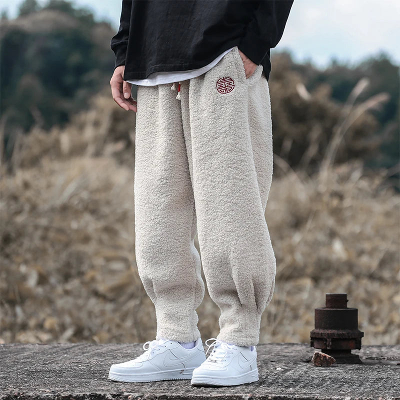 Luca-Jett Fleece Harem Jogger Pants