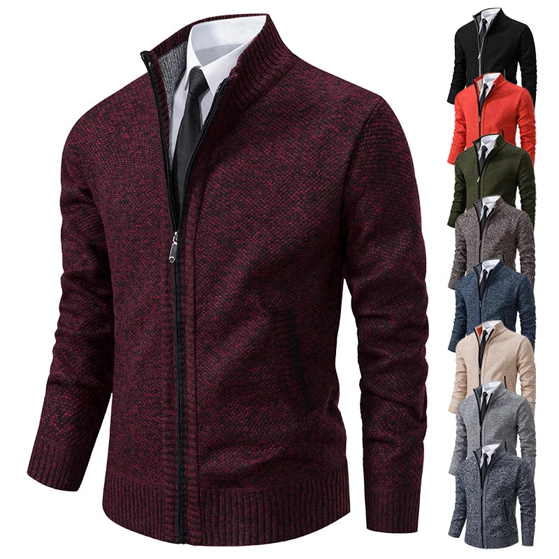 Jasper-Fashion Knitted Cardigan Sweater-Warm & Comfortable Coat