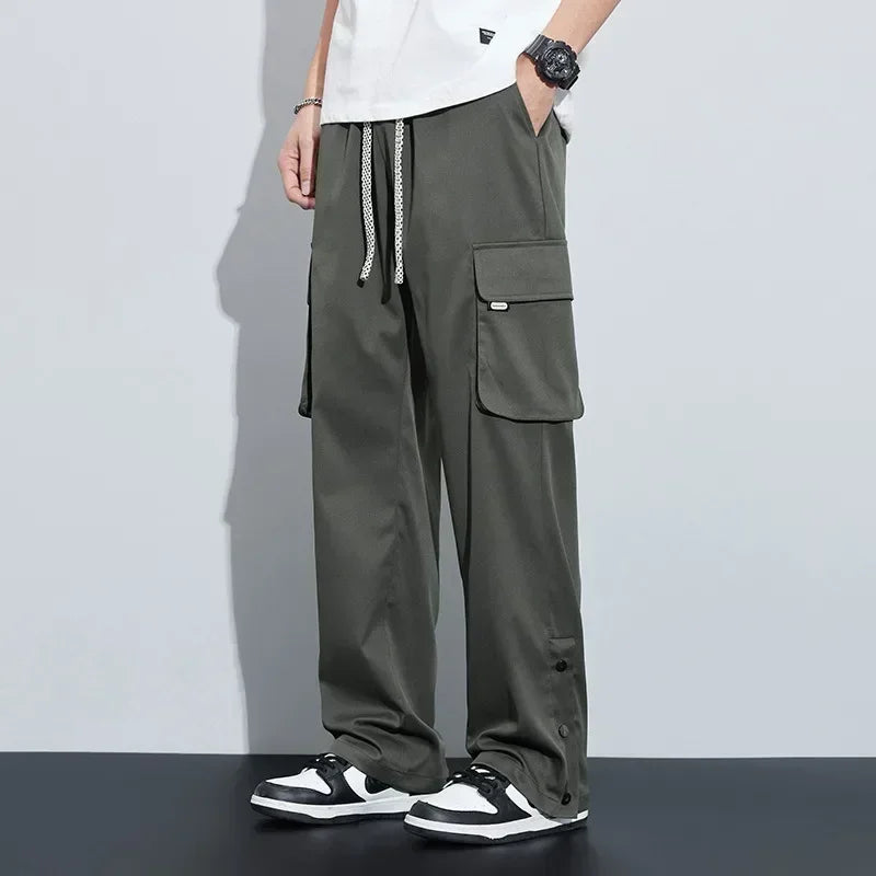 Fashion Cargo - Men's Plus Size Hip Hop Streetwear Pants