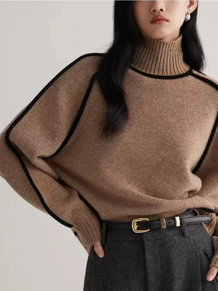 Women's Korean Style Turtleneck Sweater