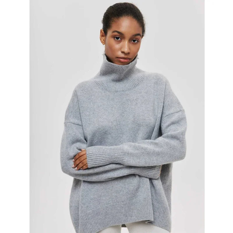 Hallie-Original Light Luxury O-Neck Knit Sweater