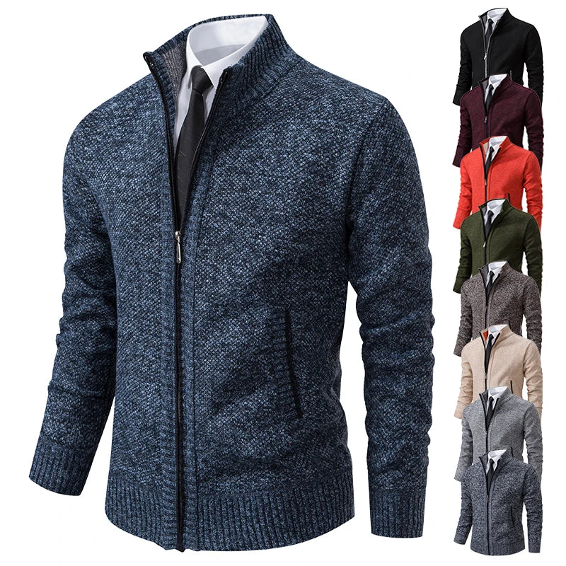 Jasper-Fashion Knitted Cardigan Sweater-Warm & Comfortable Coat