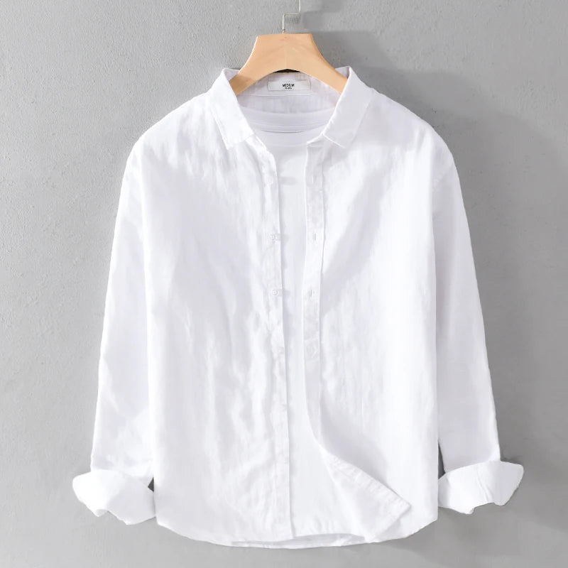 Albie-Designer Ultimate Comfort Linen Shirt