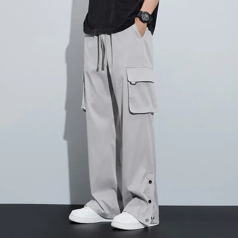 Fashion Cargo - Men's Plus Size Hip Hop Streetwear Pants