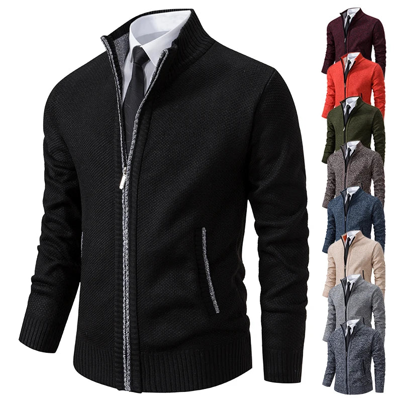 Jasper-Fashion Knitted Cardigan Sweater-Warm & Comfortable Coat