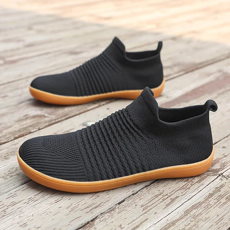 Elijah-Unisex Wide-Toe Breathable Mesh Shoes