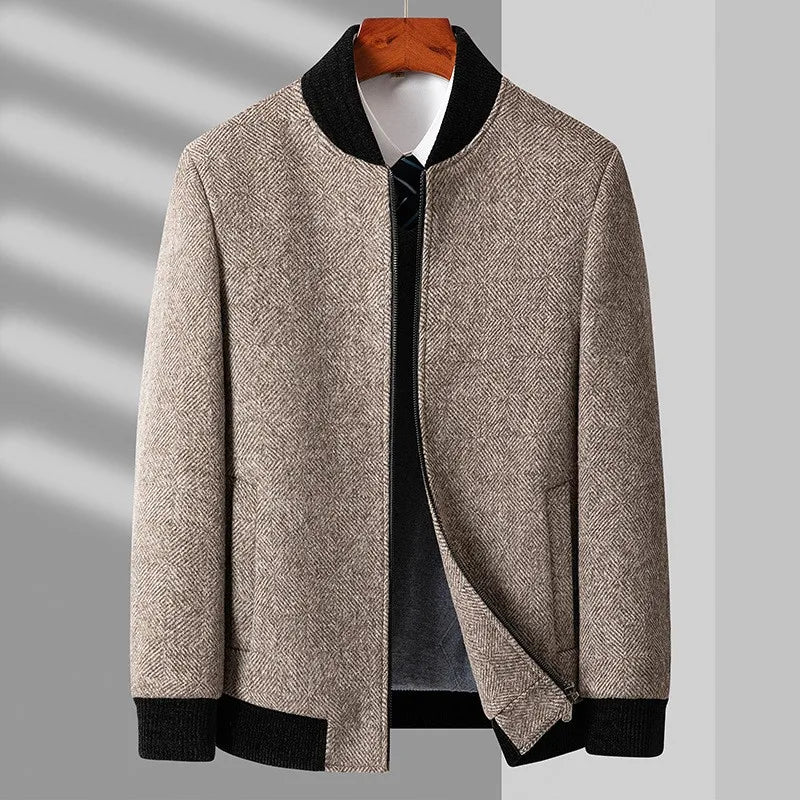 Rowan-Minglu Slim Fit Luxury Wool Jacket