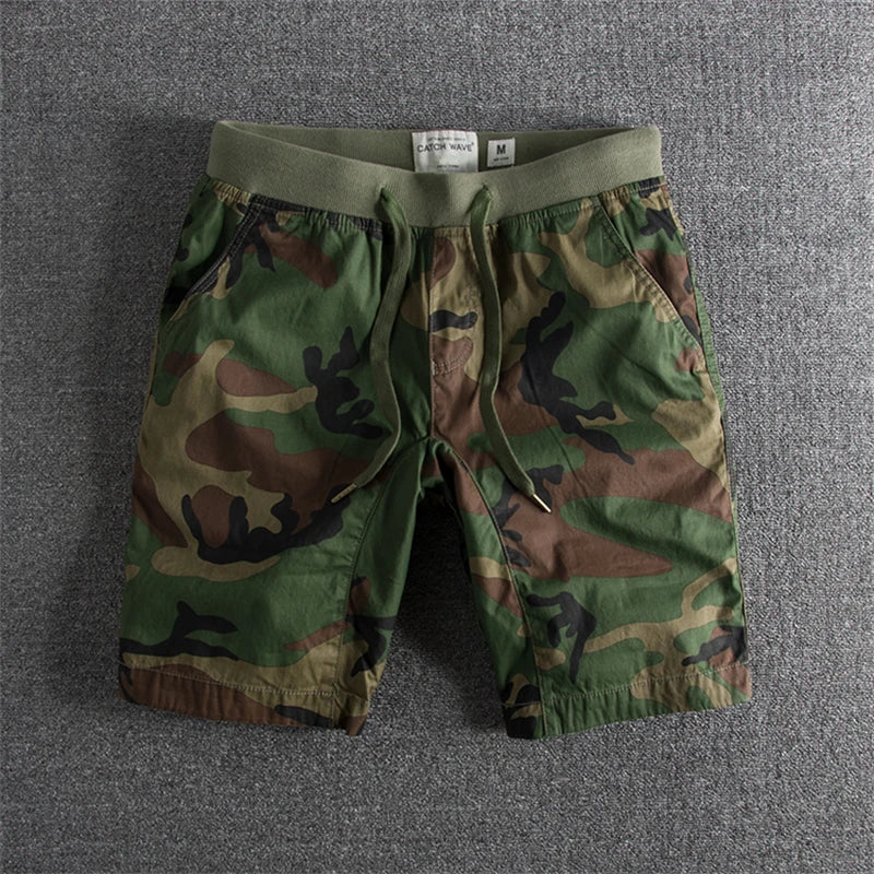 Men's Vintage Camouflage Shorts