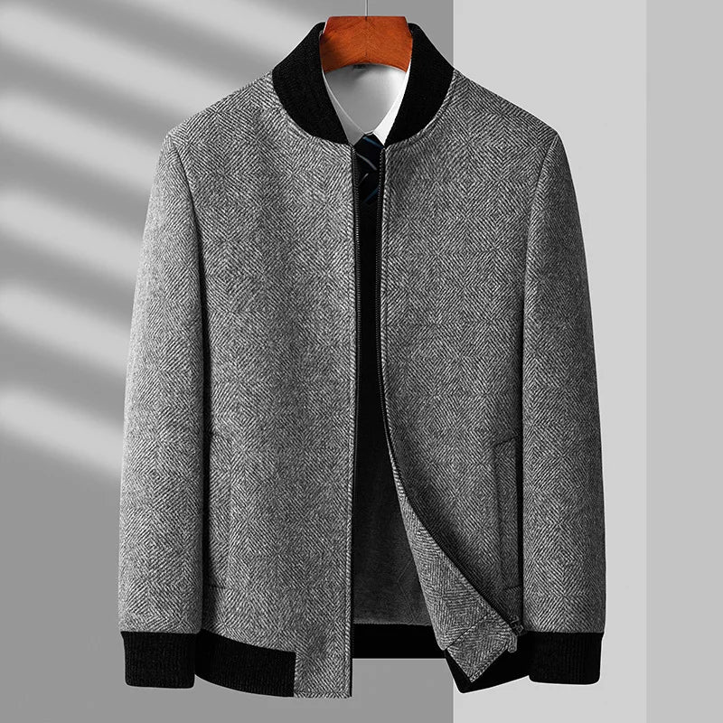 Rowan-Minglu Slim Fit Luxury Wool Jacket