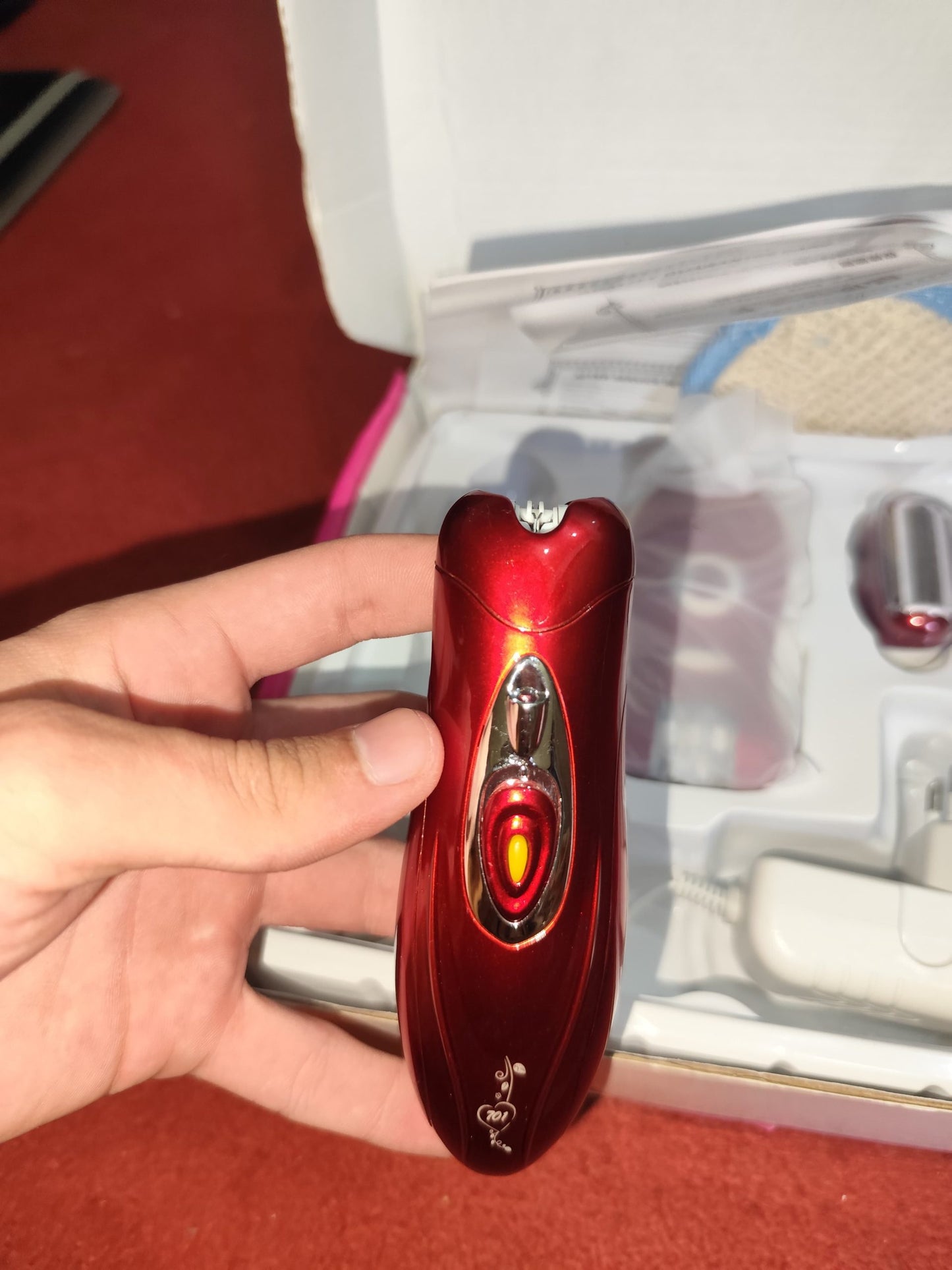 Kemei KM-3068 3-in-1 Rechargeable Epilator & Shaver Set