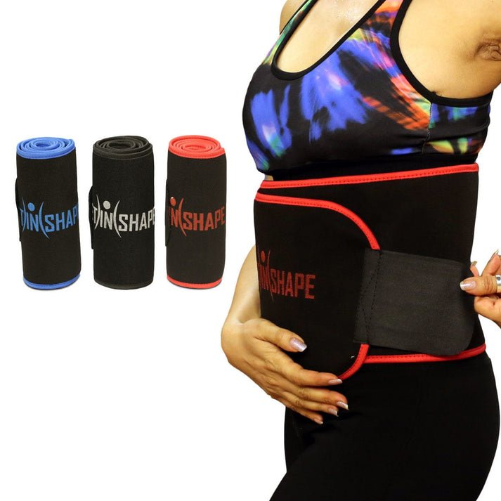 Premium Waist Trimmer Belt – Adjustable Sweat Belt for Men & Women | Workout & Tummy Support | Free Size - Image 2