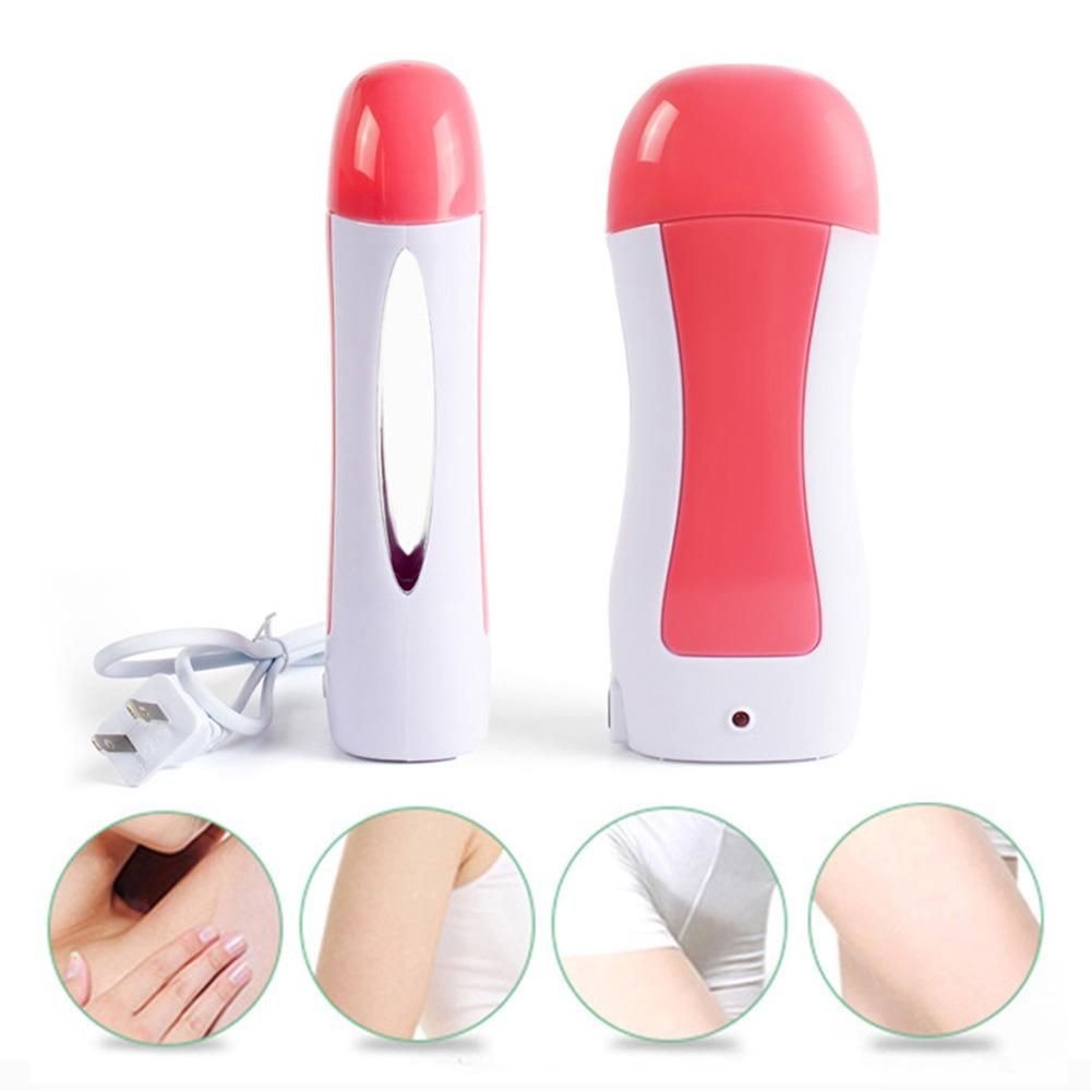 Depilatory Wax Heater Kit 3in1 | Roll-on Hair Removal Kit With Heater, Wax Refill & Strips | Roll On Wax Heater Kit 3-in-1 - Image 3