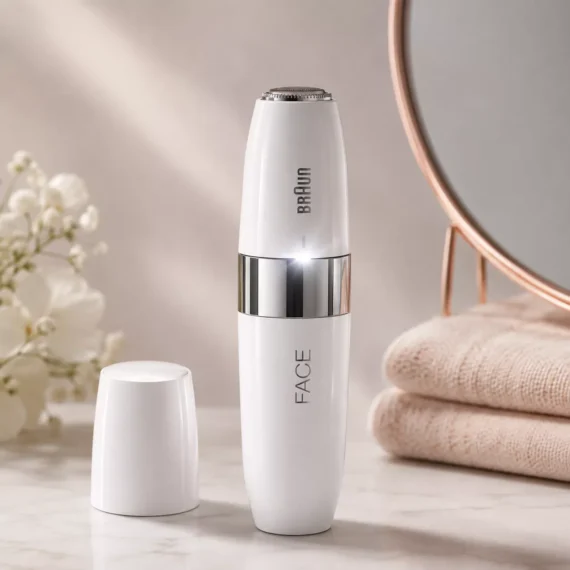 Braun Face Mini Hair Remover FS1000 for Women with Smart Light