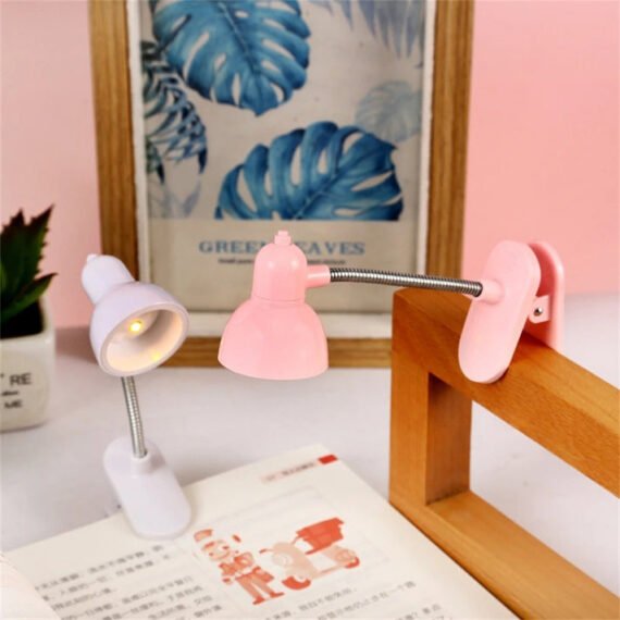 Portable LED Book Reading Light – Clip-On Flexible Night Lamp for Reading, Study & Travel