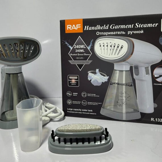 RAF Garment Steamer Iron 240ML | Compact Foldable Fabric Steam Iron for Wrinkle Removal